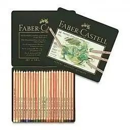 LAPIZ FABER PASTEL 24 COLORES