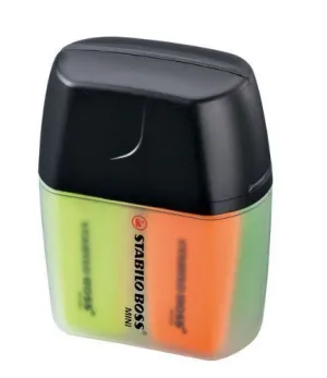 MARCADOR FLUORESCENTE STABILO BOSS MINI BOX 4 UD