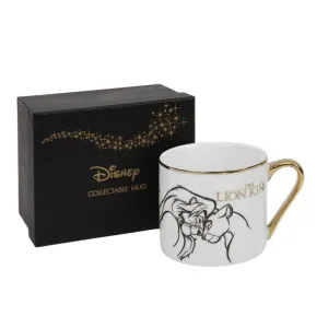 TAZA CLASICA DISNEY EL REY LEON Y CAJA REGALO