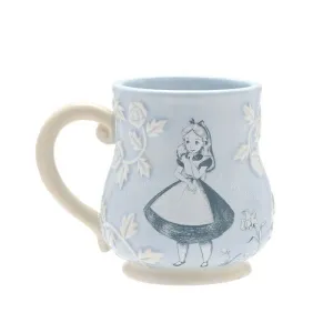 TAZA RELIEVE ALICIA EN EL PAIS DE LAS MARAVILLAS