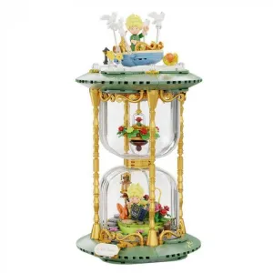 MAQUETA DE CONSTRUCCION EL PRINCIPITO EN RELOJ DE ARENA