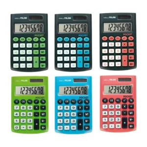 CALCULADORA MILAN POCKET TOUCH 8 DIGITOS