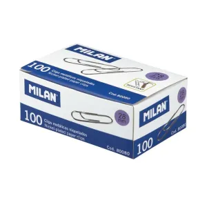 CAJA CLIPS METALICOS 28 MM.