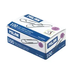 CAJA CLIPS METALICOS 33 MM.
