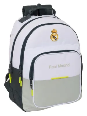 MOCHILA 42CM DOBLE CANT. ADAPT REAL MADRID 1ª EQUIP.25/26