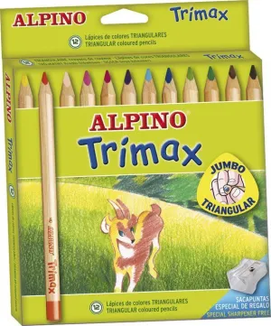 CAJA ALPINO TRIMAX 12 COLORES