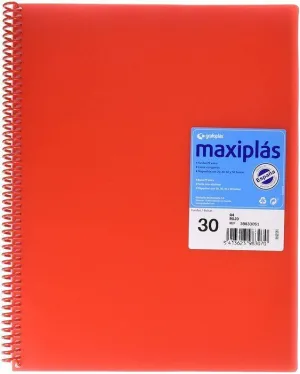 CARPETA 30 FUNDAS PLASTICO MAXIPLAS