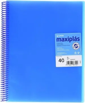 CARPETA 40 FUNDAS PLASTICO MAXIPLAS