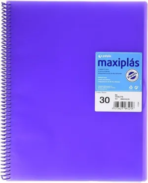CARPETA 30 FUNDAS PLASTICO MAXIPLAS