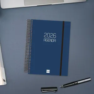 AGENDA ANUAL 2026 OPAQUE E10 DP AZUL