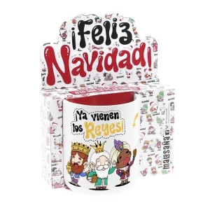 TAZA CERAMICA 330 ML YA VIENEN LOS REYES!