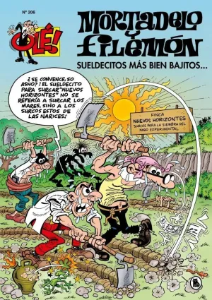 OLE MORTADELO 206 SUELDECITOS MAS BIEN BAJITOS