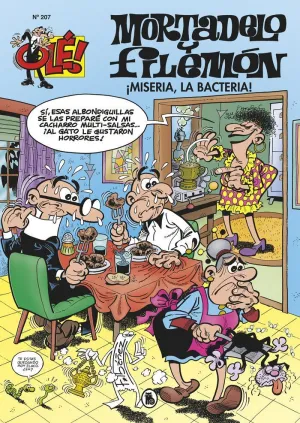 OLE MORTADELO 207 MISERIA LA BACTERIA