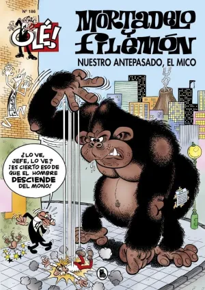 OLE MORTADELO 186 NUESTRO ANTEPASADO