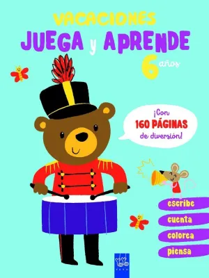 VACACIONES. JUEGA Y APRENDE. 6 AÑOS