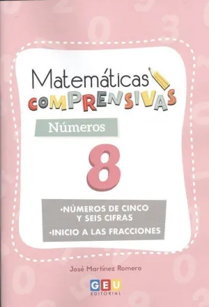 MATEMATICAS COMPRENSIVAS NUMEROS 8