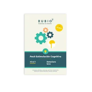 PACK RUBIO ESTIMULACION COGNITIVA NIVEL 1 (7 CUADE