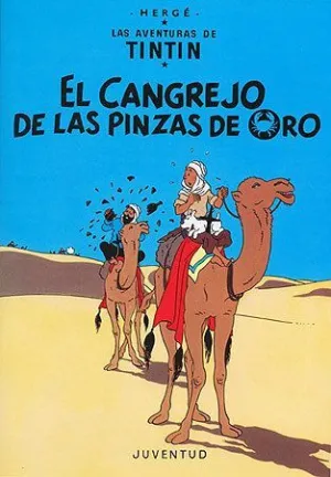 TINTIN EL CANGREJO DE LAS PINZAS DE ORO