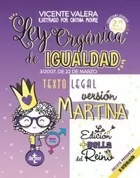 LEY ORGANICA DE IGUALDAD VERSION MARTINA