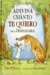 ADIVINA CUANTO TE QUIERO DESPLEGABLE
